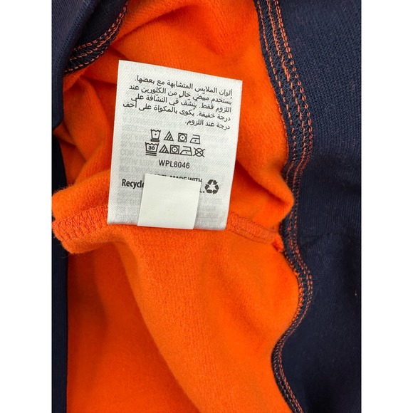 Club Room Mens Spiralite Turtleneck Sweatshirt Fire Blaze Size Small - Picture 6 of 9